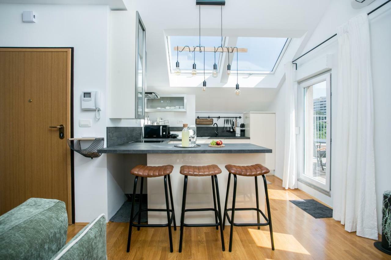 Luxury Penthouse Queen Apartment Split Bagian luar foto